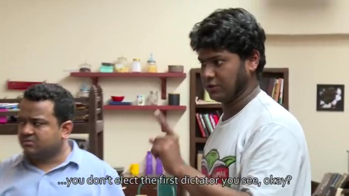 pre_eaty's tweet image. I hate than he&apos;s the one who&apos;s delivering these lines but okay