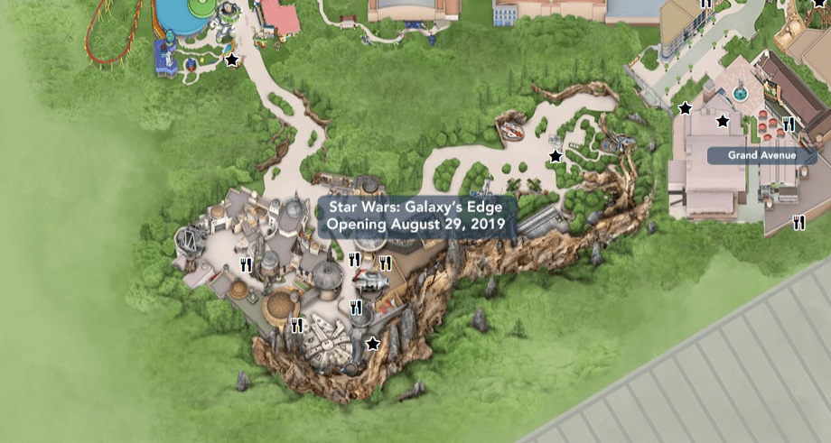 meetthemagic's tweet photo. Star Wars Galaxy Edge is now shown on the Hollywood Studios Map! https://t.co/wIAWeGQ3L8 https://t.co/bfTZgint4O