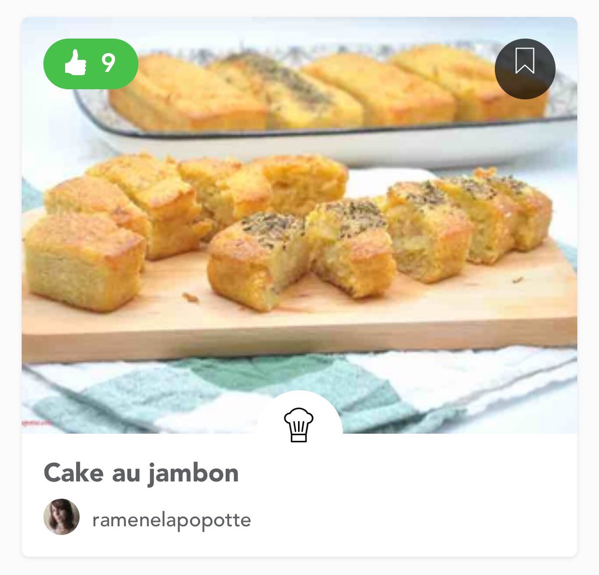 RameneLaPopotte's tweet photo. Ma #recette de #cake au #jambon à la une de #foodreporter ce jour 😁
https://t.co/QcpcXUNQpV https://t.co/aqzyWzxfaQ