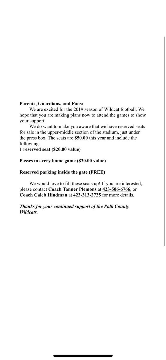 PCHS Football tweet media