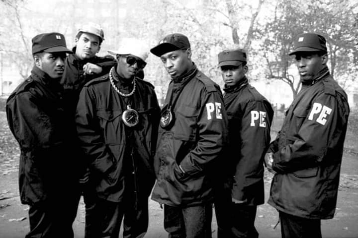 Happy birthday Chuck D with Public Enemy.  