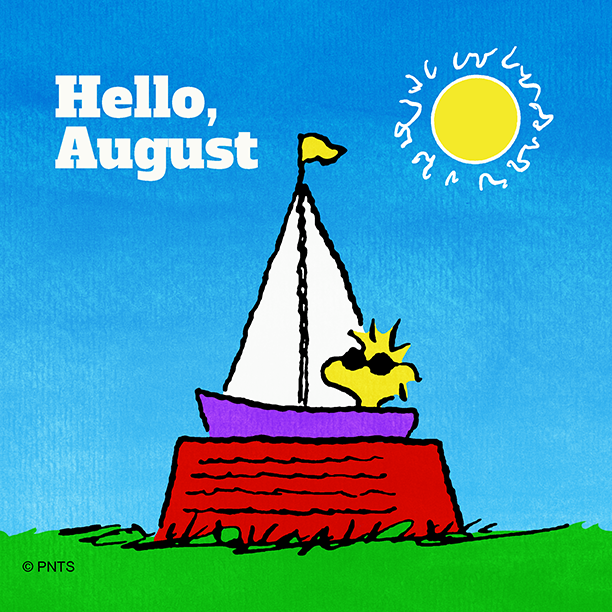 eximmx's tweet photo. Woodstock disfrutando de un día caluroso de verano.

#Woodstock50 #1Agosto #Woodstock  #Snoopy #Verano2019 https://t.co/sxBXkIuWlk