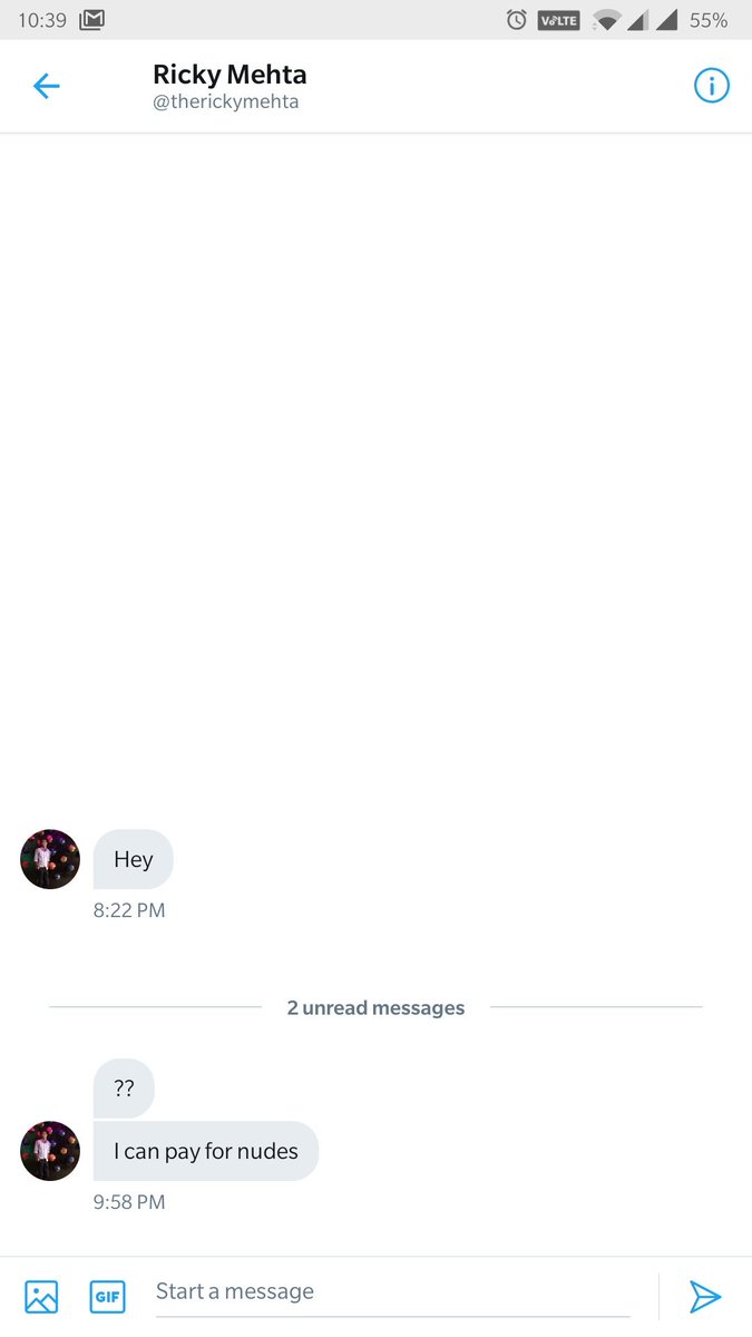 pushpal1996's tweet image. This guy msg me and though I will say.. sure....jitna tera kamar NH usse Jayda bade thighs hai mere...@therickymehta pay for your bail asshole 🤬