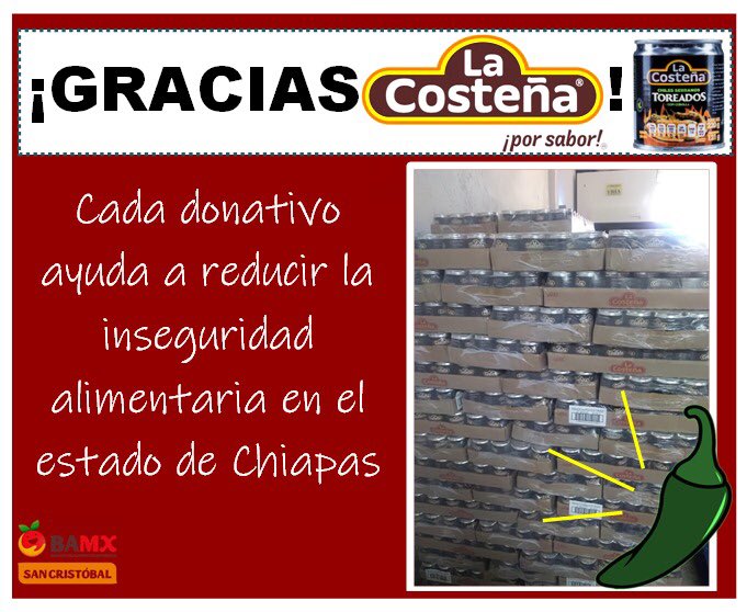 🍎 ¡GRACIAS! <a href="/LaCostenaMx/">La Costeña</a>