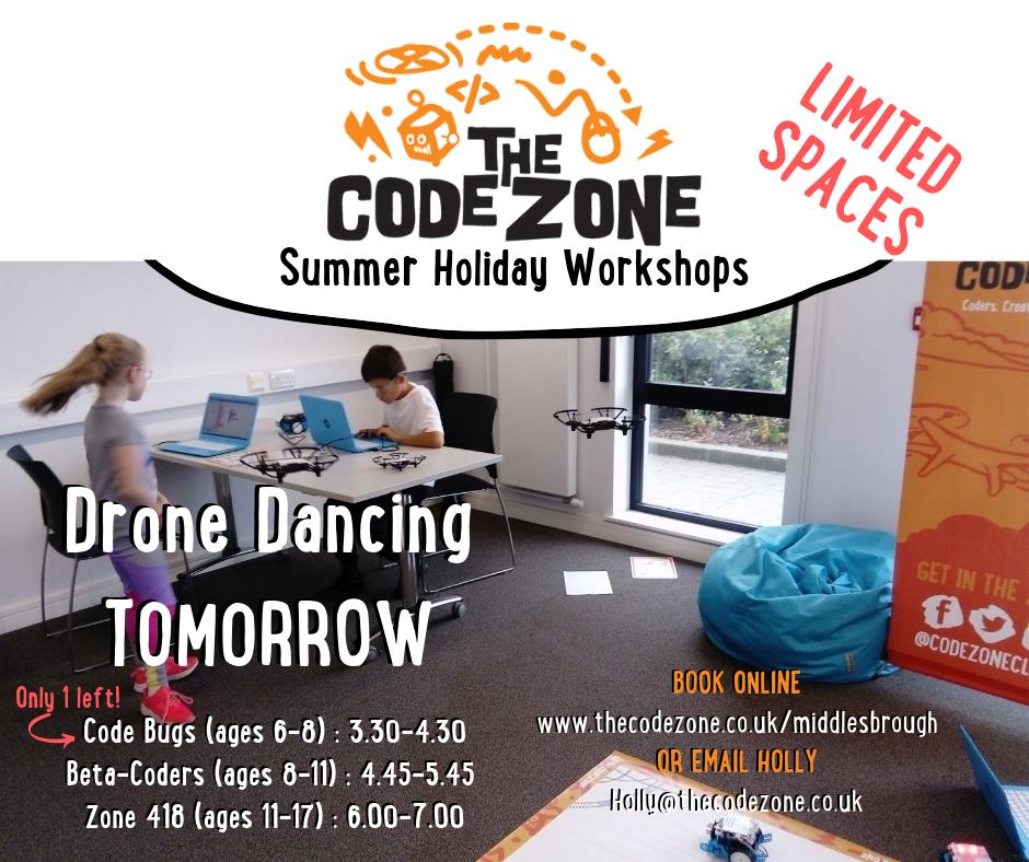 codezoneboro's tweet image. WOW! Brilliant first clubs at The Code Zone! 🤖 Fantastic to meet some bright young things from #boro and can't wait to have them back on Friday; every week we have something different to get up to and beginners can join any time @lovembro #whatson Book: bit.ly/2MGS9HR