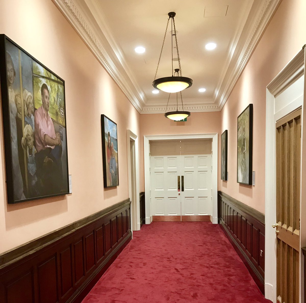 Last Friday we celebrated the wonderful Warpaint paintings that <a href="/cdepeyrecave/">Caroline dePeyrecave</a> has very generously donated to be hung on the walls at DMRC SH. A wonderful afternoon enjoying high tea in fabulous company whilst admiring some inspiring art.