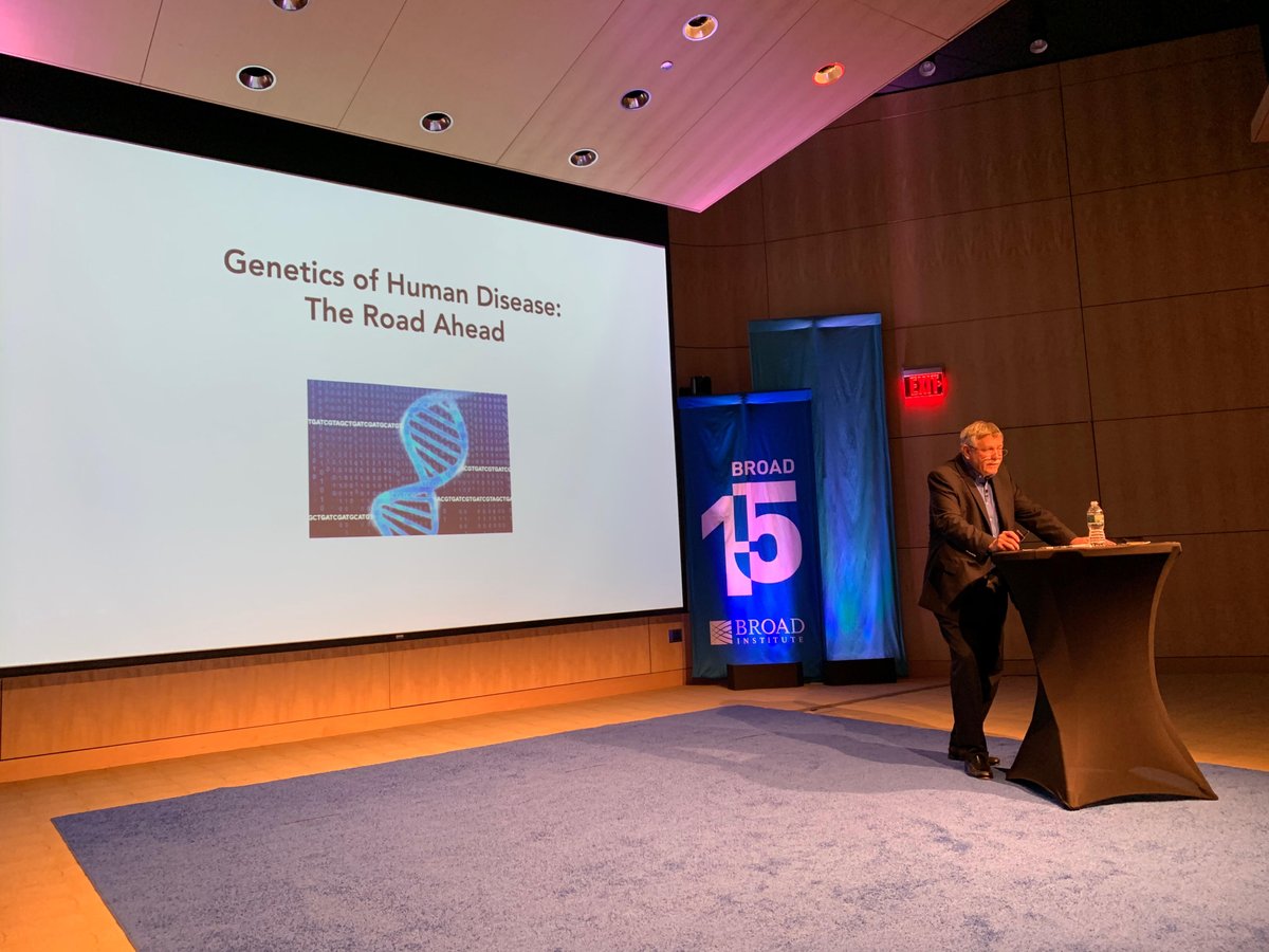 “We need a look-up table for every variant and every region in the human genome. Our job is to create a world where all of that information is available.” #BroadAt15