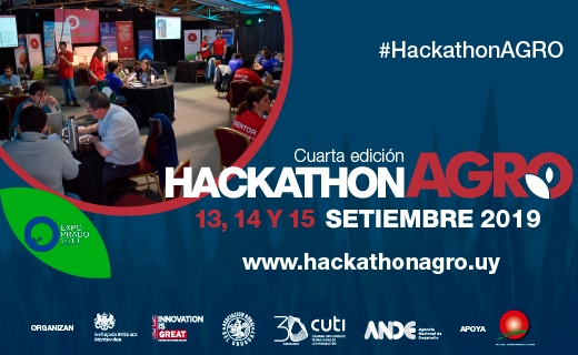 UKinUruguay's tweet photo. ¿Ya te inscribiste a la #HackathonAgro2019?🔬🌱
No te pierdas la oportunidad de participar de este concurso y ganarte una semana en Londres para asistir a la #REAPConference 2019 y visitar universidades🇬🇧.
Tenés tiempo hasta el 28 de agosto 👉 https://t.co/RiQmtjHttE https://t.co/lCYaRJWdYg