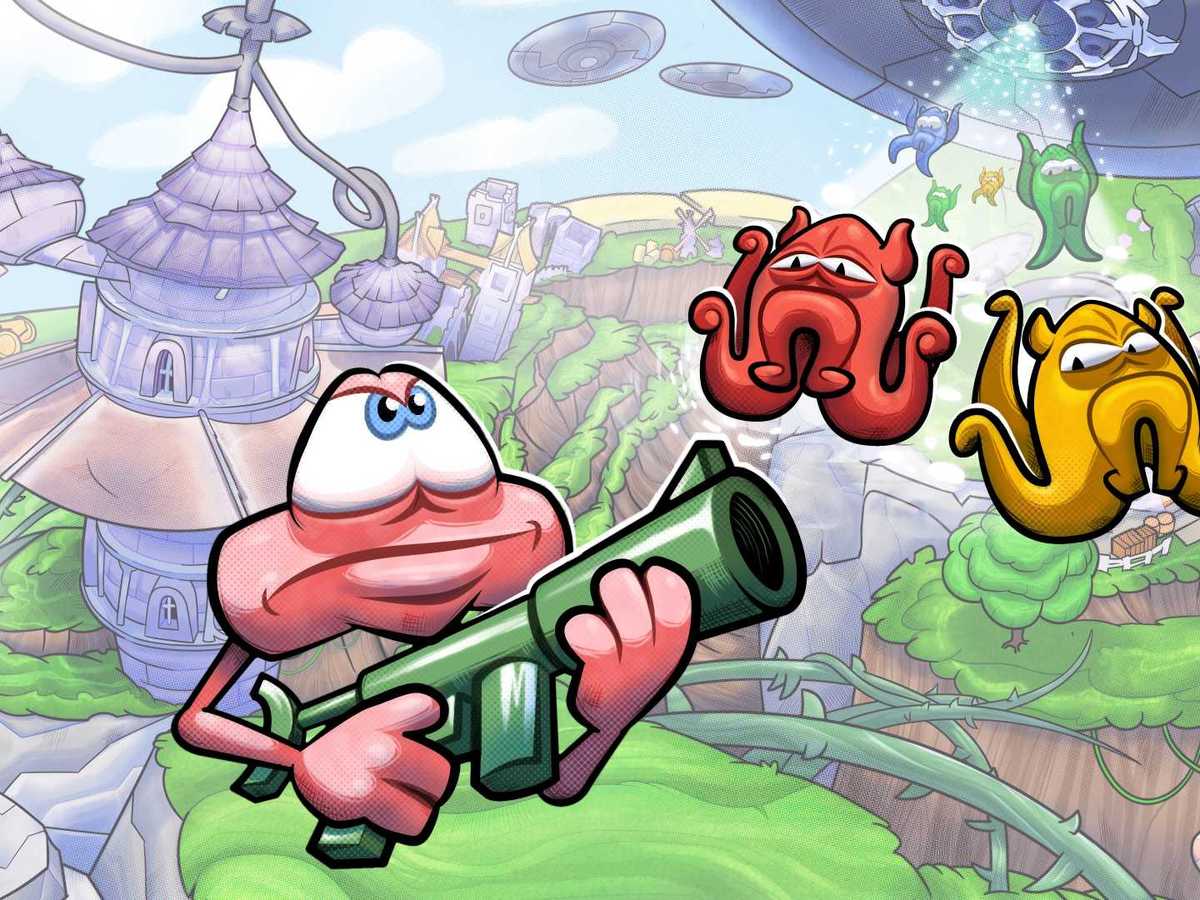 pushsquare's tweet photo. Review: Doughlings: Invasion - Fun But Forgettable Space Invaders-esque Action https://t.co/5SbJZoEcD5 #Reviews #HeroConcept #PS4 #DoughlingsInvasion https://t.co/AocS3RDoal