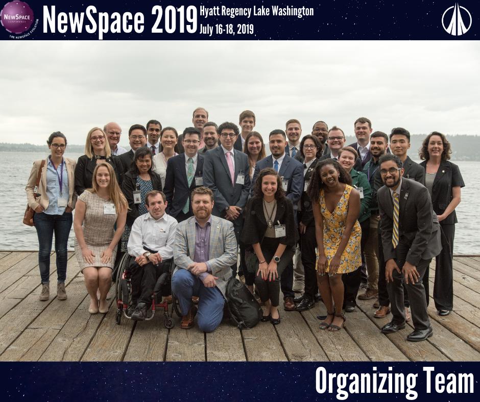 Can't thank our organizing team enough for making #NewSpace2019 happen! We greatly appreciate your contributions and participation at our conference, including those not pictured here. 👏