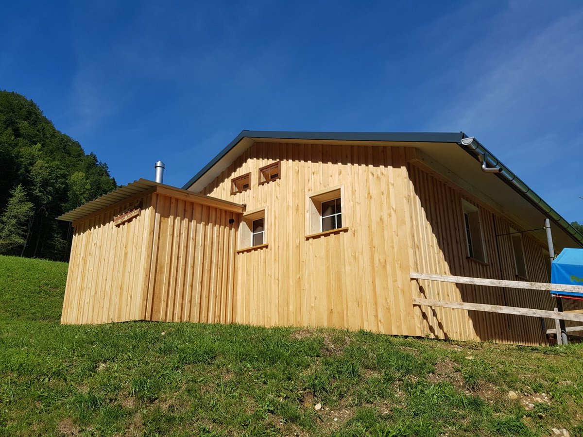 Die neue Skihütte ist fertig! Grosses Einweihungsfest am 1. September 19 #hohewinde #beinwil #skilift