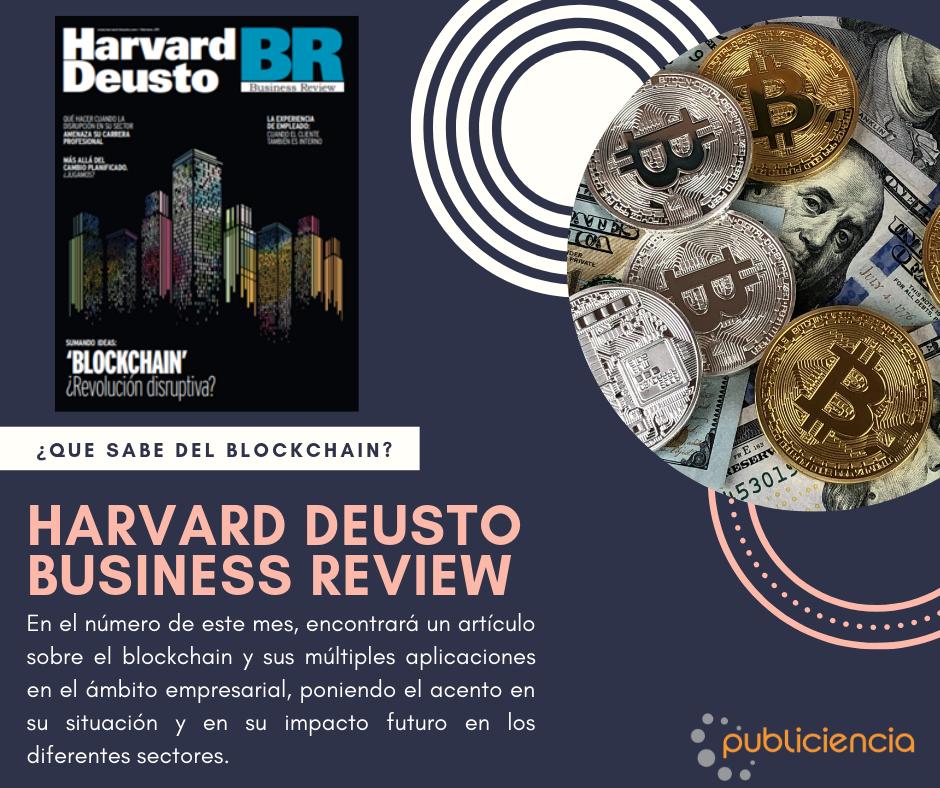 En el número de este mes, encontrará un artículo sobre el blockchain y sus múltiples aplicaciones en el ámbito empresarial, poniendo el acento en su situación y en su impacto futuro en los diferentes sectores. #Blockchain #Harvard #Negocios #Tecnología