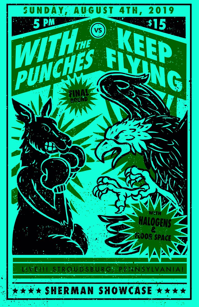KeepFlyingBand's tweet image. Big weekend. Long Island. Asbury Park. Stroudsburg. 3 chances to kick it with us @withthepunches @halogens and a bunch more friends. This is straight up rock and roll. See you tomorrow! Let’s bowl baybay!