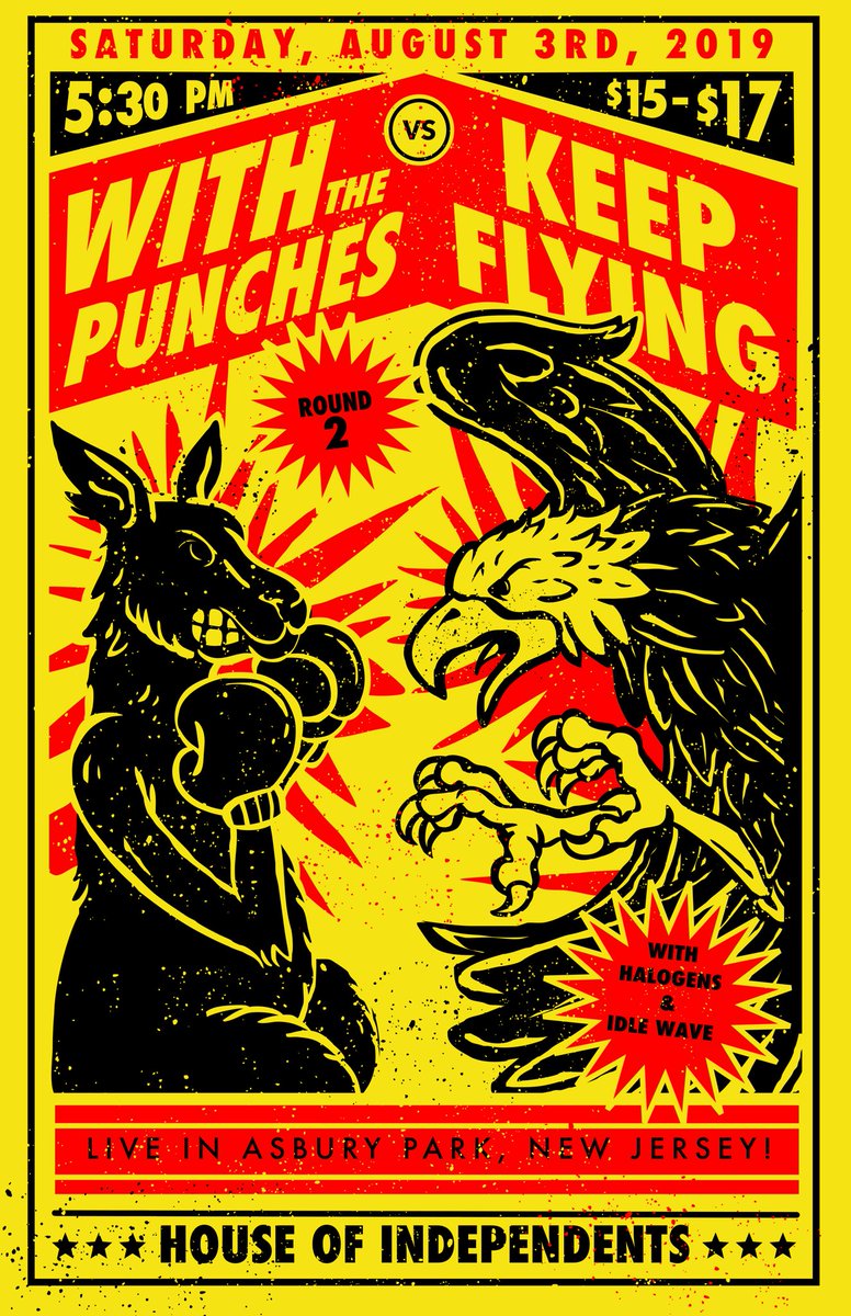 KeepFlyingBand's tweet image. Big weekend. Long Island. Asbury Park. Stroudsburg. 3 chances to kick it with us @withthepunches @halogens and a bunch more friends. This is straight up rock and roll. See you tomorrow! Let’s bowl baybay!
