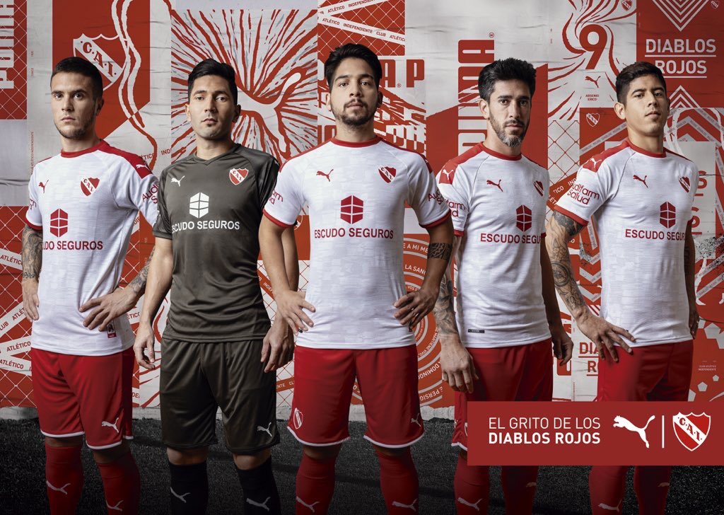 Independiente estrenará la nueva camiseta blanca.