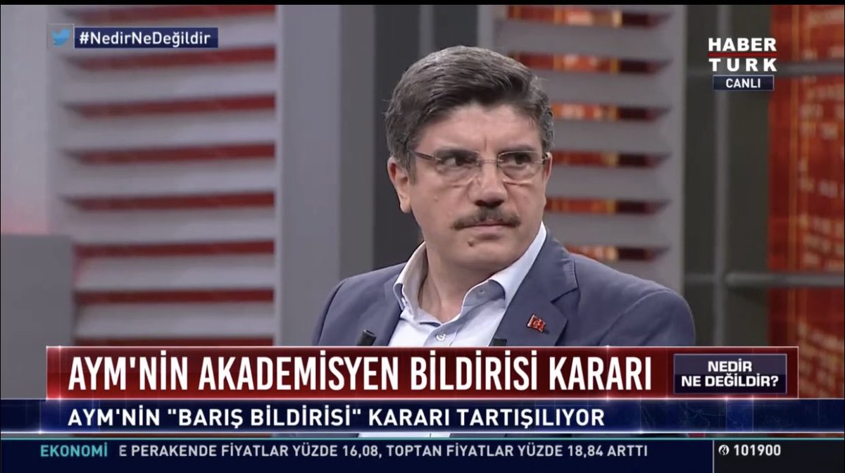 FatihEryesilS's tweet photo. #AkParti #Genel #Başkan #Danışmanı #Prof #Dr @yaktay, Habertürk TV #NedirNeDeğildir ‘de @ersoyakif1 ‘in moderatörlüğünde 
➡ Suriyeliler algısı dünden bugüne nasıl bir dönüşüm içerisinde?
➡ Anayasa Mahkemesi'nin hak ihlali kararıyla ilgili gündemi değerlendiriyor.
@HaberturkTV https://t.co/PQLSQzqqPA