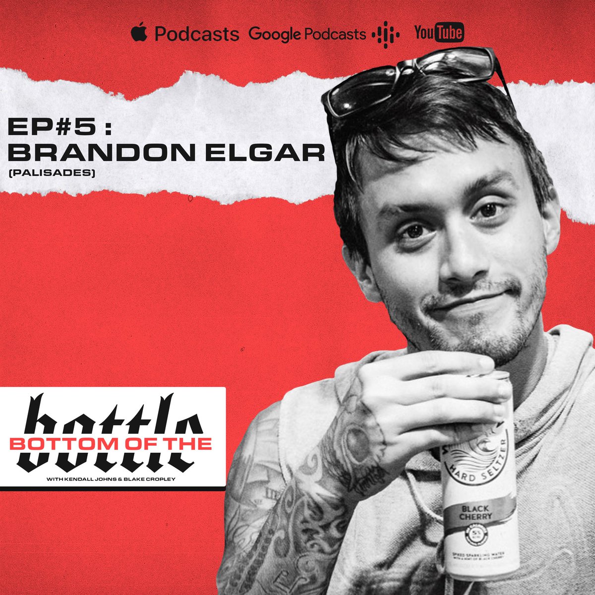 New <a href="/botbshow/">Bottom Of The Bottle</a> is up featuring my dude <a href="/BrandonElgar/">brandonelgar</a> of <a href="/WeArePalisades/">PALISADES</a> check it out, subscribe and RT! More coming next week! 

APPLE: podcasts.apple.com/us/podcast/bot…

GOOGLE: google.com/podcasts?feed=…

YOUTUBE: youtube.com/channel/UCA5Df…