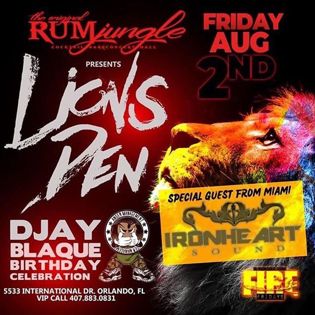 Catch me behind the bar this Friday #LionDen @djayblaque birthday bash ‼️‼️ #FireFridays at @rumjungleorlando<a href="/tag/lionden"class="tags">#LionDen</a><a class="tags" target="_blank" title="On Twitter" href="/?out=eyJ0eXAiOiJKV1QiLCJhbGciOiJIUzUxMiJ9.eyJpYXQiOjE3MjM5NjUwNDksImlzcyI6InR3cG9ybnN0YXJzLmNvbSIsIm5iZiI6MTcyMzk2NTA0OSwiZXhwIjoxNzU1NTAxMDQ5LCJyZWRpcmVjdF91cmwiOiJodHRwczovL3R3aXR0ZXIuY29tL2RqYXlibGFxdWUifQ.QfxVYOLig3q0kJKj8eay2XT4YBstKsu9gv1B-KN4NIsXhNSNDnTG9b8TGUFVc25ZR-r6qzNWqGVLyDyVJvruoA">@djayblaque</a><a href="/tag/orlandonightlife"class="tags"><span>#orlandonightlife</span></a><a href="/tag/firefridays"class="tags"><span>#firefridays</span></a><a href="/tag/number1caribb"class="tags"><span>#number1caribb</span></a>