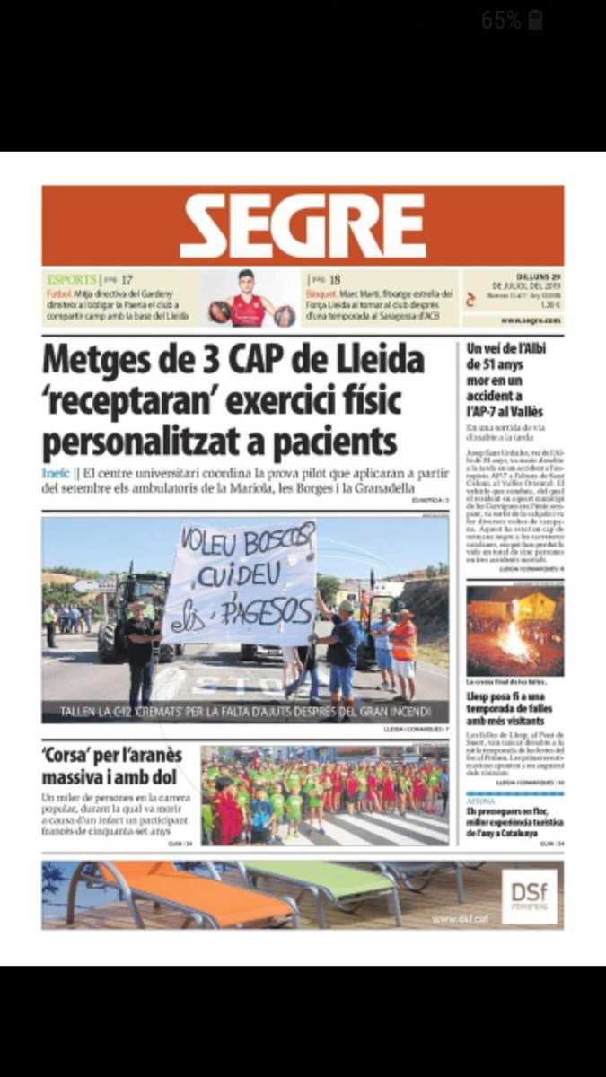 Som professionals del exercici físic no cal ser professionals de la salut per treballar-hi.Projecte pilot EUPAP en marxa gràcies a l"ajut de la <a href="/DiputacioLleida/">Diputació de Lleida</a> 3 educadors físics programaran exercici físic derivats dels metges dels CAP de Lleida