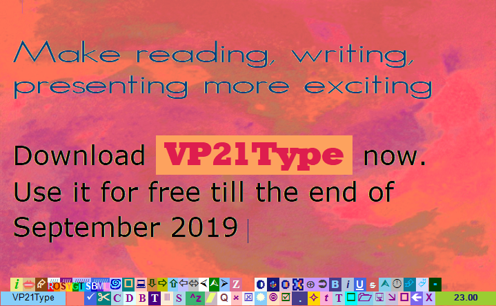 velikuparinen's tweet photo. Make #reading, #writing and #presenting much more #interesting. 
#Download #VP21Type Now. 
Use it #FroFree till the end of September 2019 https://t.co/T3BbyTE8cf