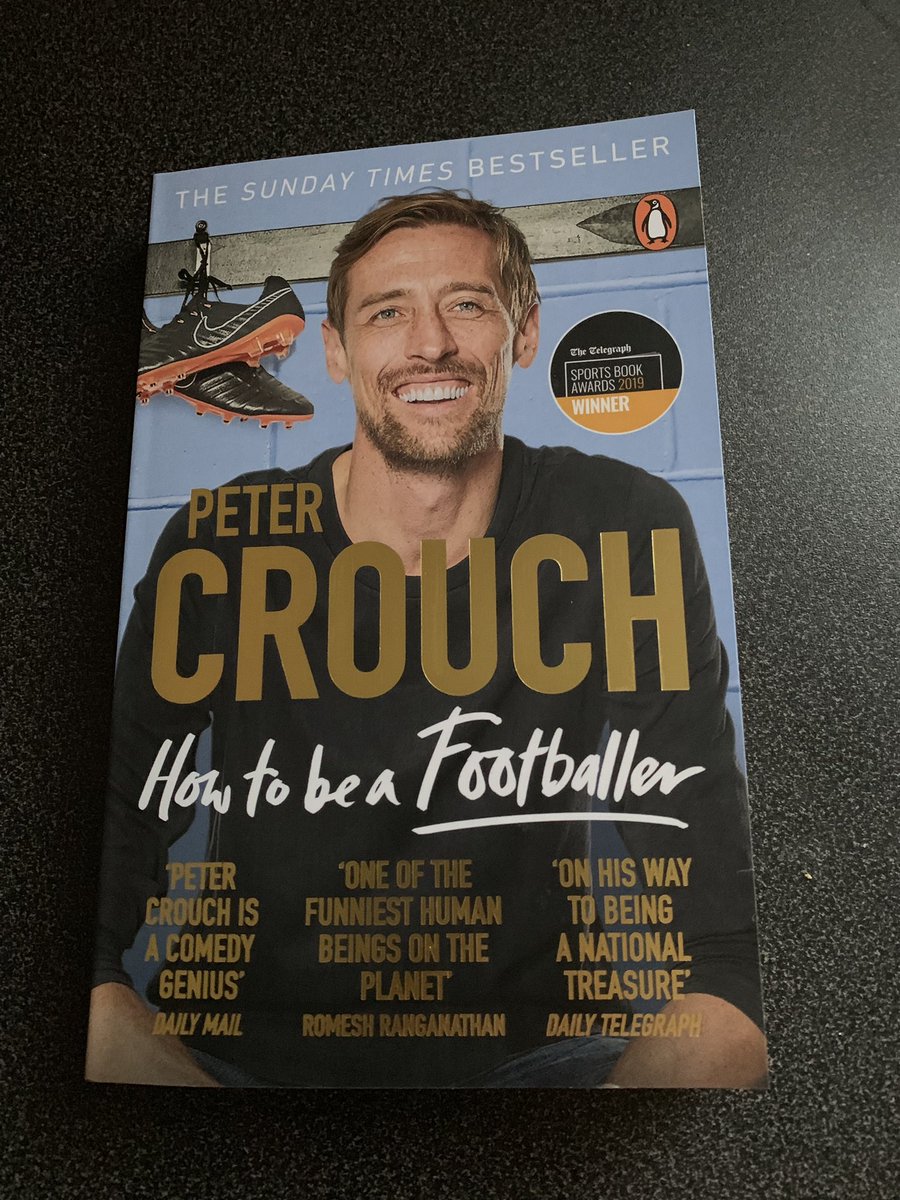 MarkAB82's tweet photo. Sorted my holiday reading today!! @petercrouch #2weekschillin #Egypt2019 #honeymoon #howtobeafootballer https://t.co/AaATXGszwF