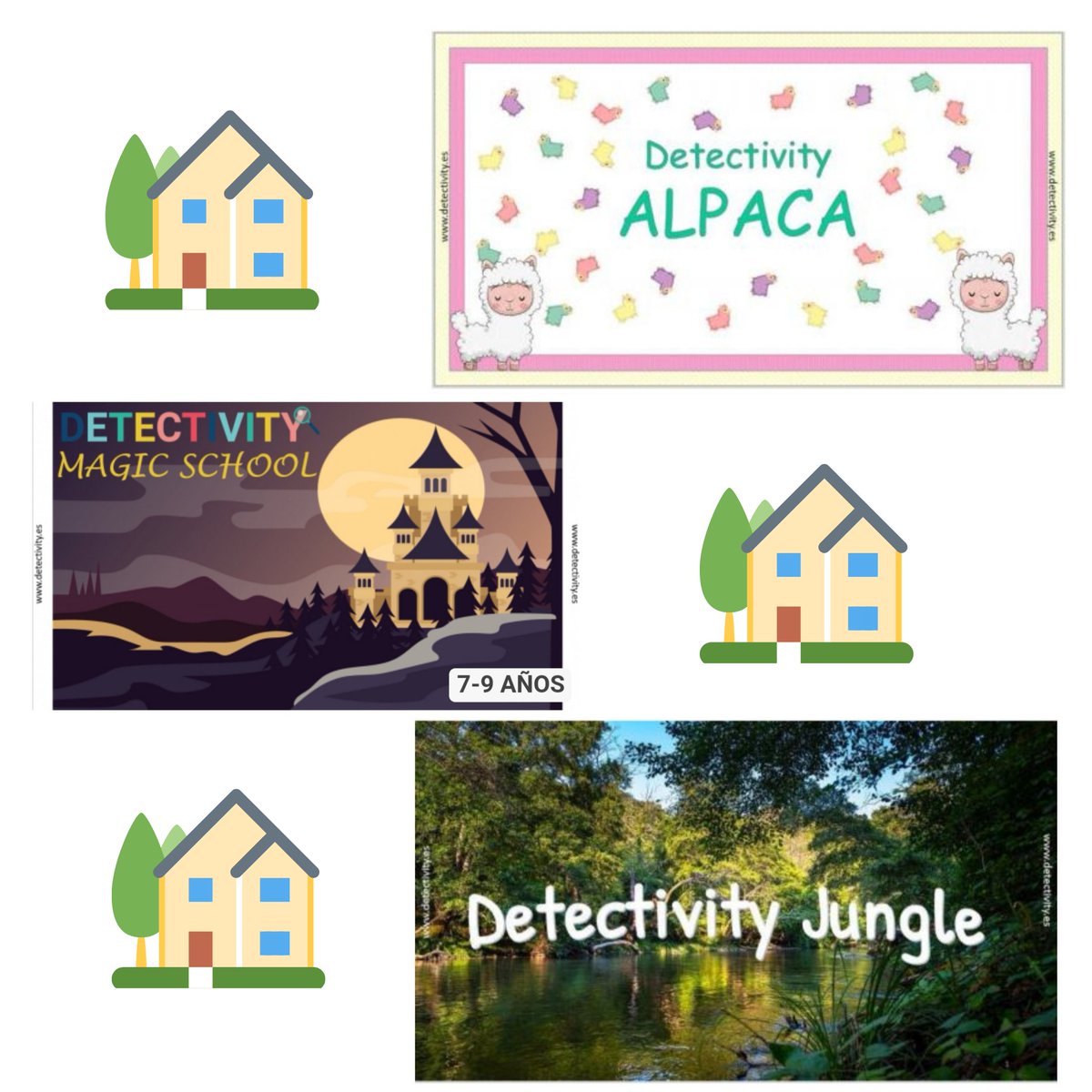 Detectivity2's tweet image. Hoy os queremos hablar de los juegos Detectivity para jugar en casa.Las pistas se esconden en lugares de casa.
detectivity.es
#juegosdepistas #detectivity #diversion   #imprimibles  #impresionyenvio #fiestasinfantiles #cumpleaños #amigos
#aprenderjugando #jugarencasa