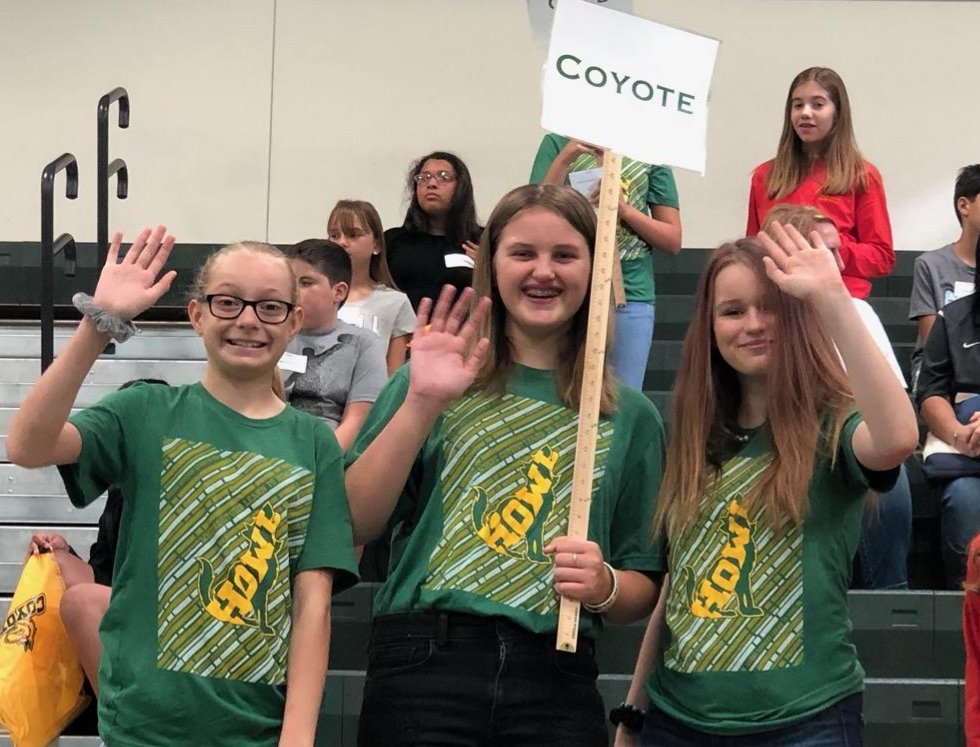 Some of our amazing PACK Leaders making connections with our newest Coyotes at Howlapalooza today! #TheCoyoteWay