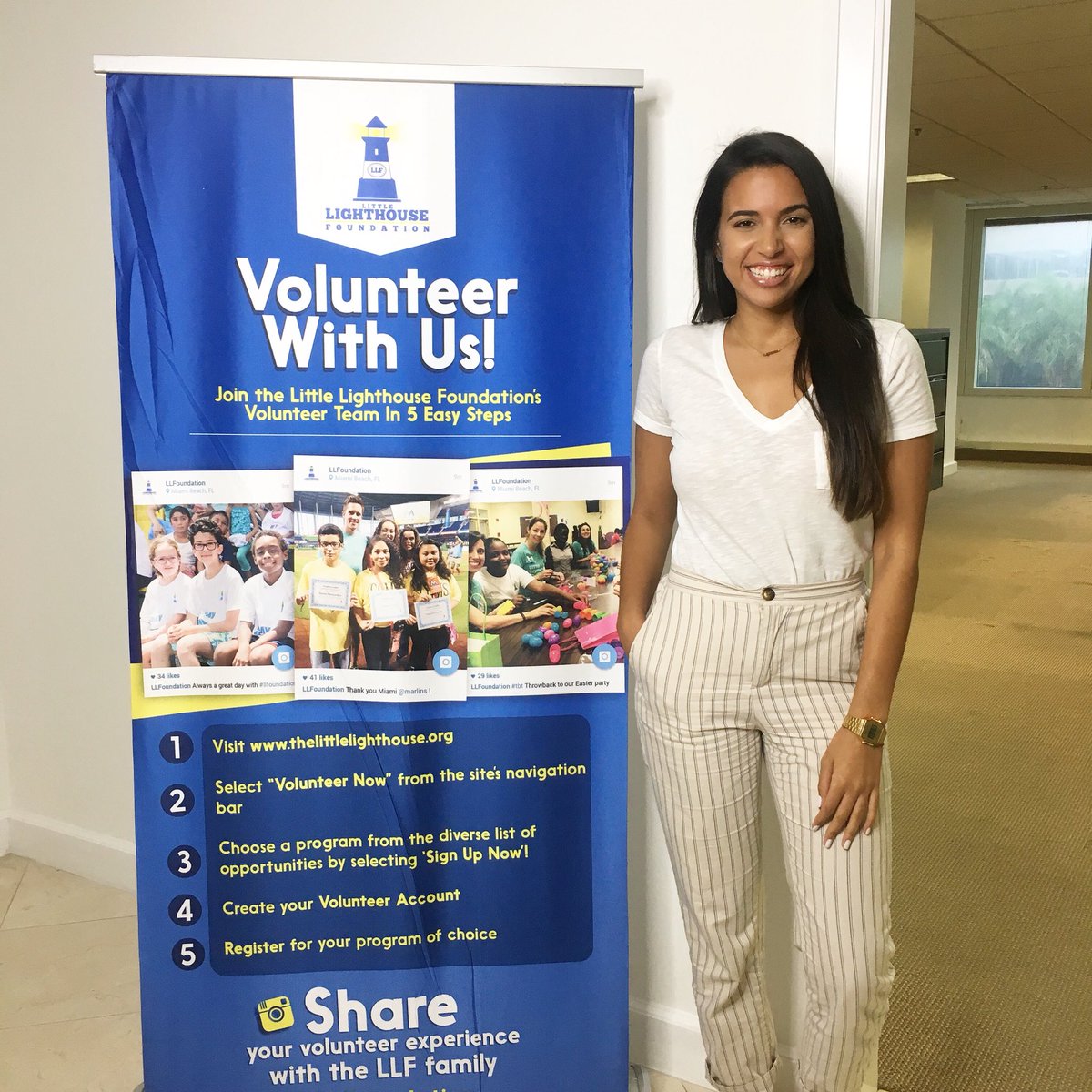 LLFNews's tweet photo. Did you hear the exciting news? 🤩 The LLF Team is growing and we would like to introduce you all to our new Marketing and Events Coordinator, Amanda Jimenez. 🎊🎉#DoGoodFeelGood #HelpUsLightTheWay #LLFoundation https://t.co/WisStAAUKM