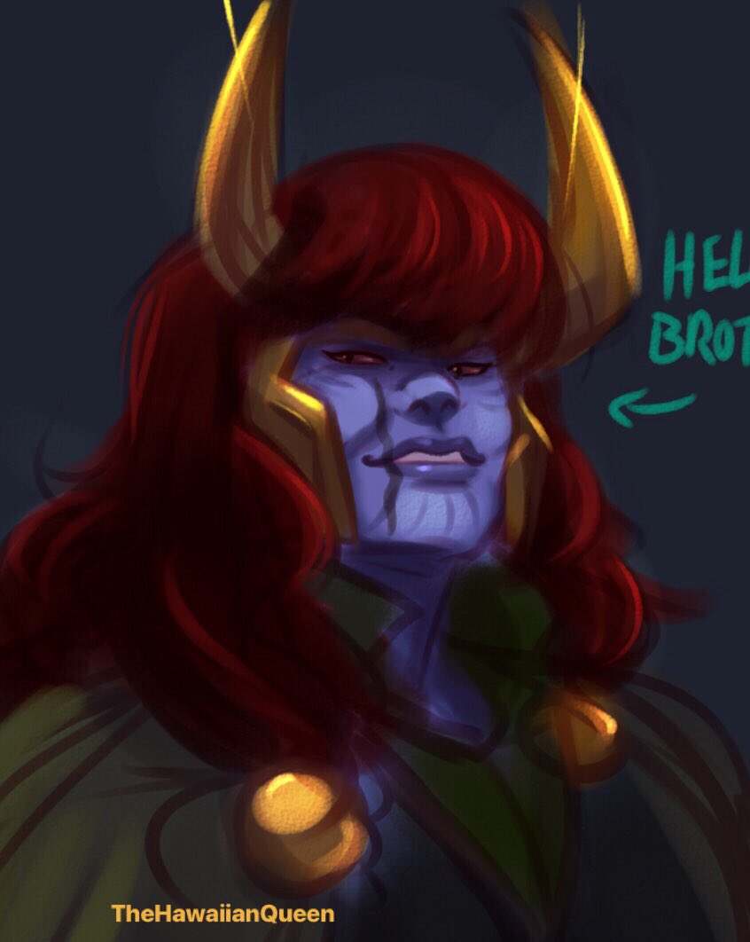 1HawaiianQueen's tweet photo. Older doodle of Frost Giant Lilith for a possible MHA Card thing.
#digitalart #digitalpainting #illustration #art #cartoon #anime #charactercards #characterdesign #lilithfriggason #oc #ladyloki #frostgiant #lokioc #lokihorns https://t.co/j5igFjb1cC