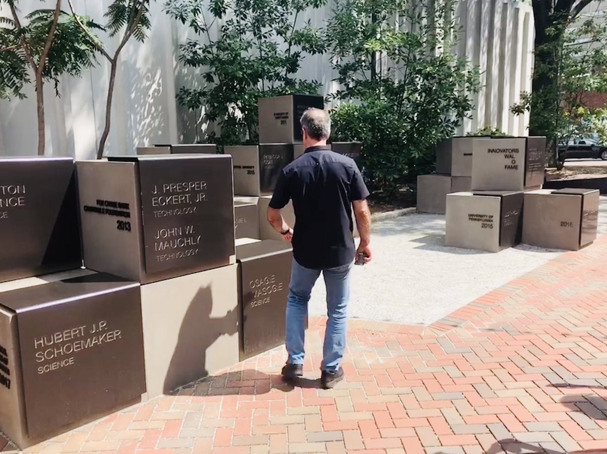LHCompanies's tweet photo. Visiting some of the great placemaking and wayfinding areas in Philadelphia at SEGD! Some pics from our team on the Rail Park Placemaking Tour designed by Cloud Gehshan and the Innovation Plaza Tour designed by Exit Design. #LHCompanies #CloudGehshan #ExitDesign #SEGD #SEGDConf https://t.co/H8yCrEbeRT
