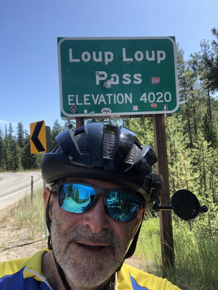 Today we biked 75 miles and climbed 4600 feet over a loop pass. It was quite steep as well so all in all it made for a hard day of biking. We have one more climb tomorrow and then three flat days into Seattle, finishing the ride on Sunday. #Bike4MS