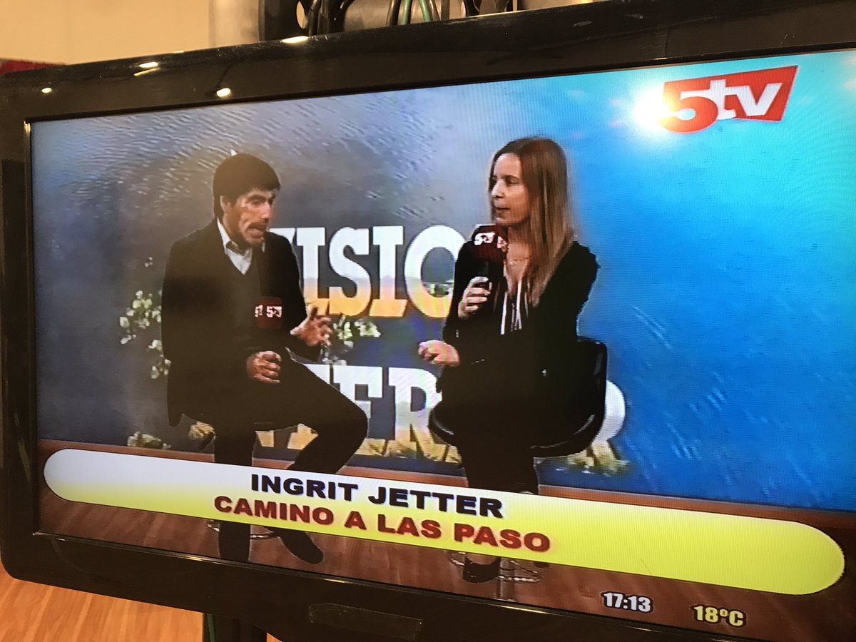 IngridJetter's tweet photo. #Ahora entrevista en canal 5tv #VisionInterior junto a nuestro amigo Marcos GΓ³mez πΊπ https://t.co/pnOsjK7Rjp