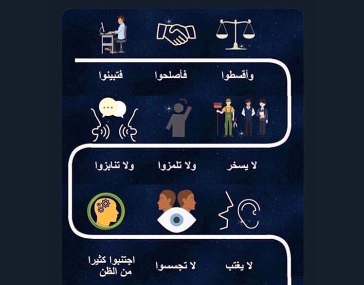 وصايا ربانية نحتاجها🖤🖤.