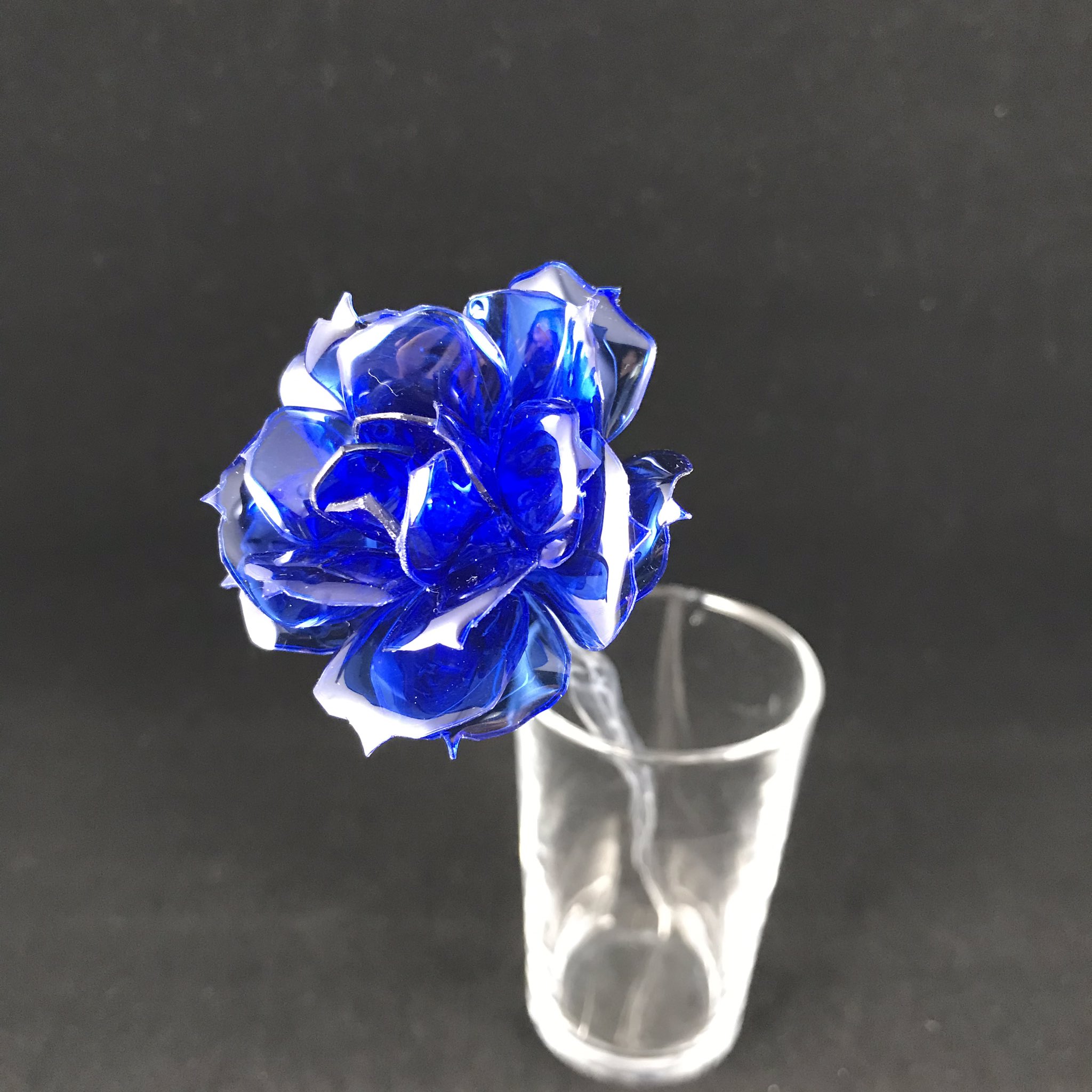 青い薔薇 様@オーダー品 x 4 Amazon.co.jp: ビーズクラブ アルミ薔薇パーツ K-064 ブルー