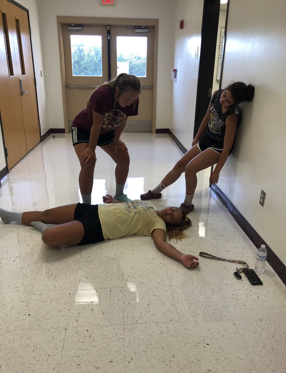 _bethaniec_'s tweet photo. beginning of the end twitter thread: last first day of two a days 🏐 https://t.co/mKA5VxAe5x