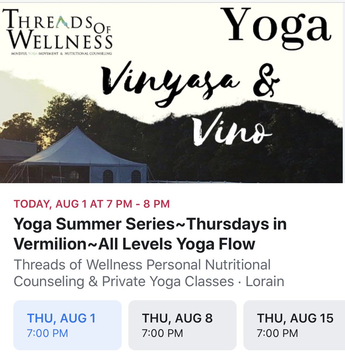 T_O_Wellness's tweet photo. Well, hello beautiful evening of yoga...nice to see you coming my way! 😍 https://t.co/DRj1LSckUz