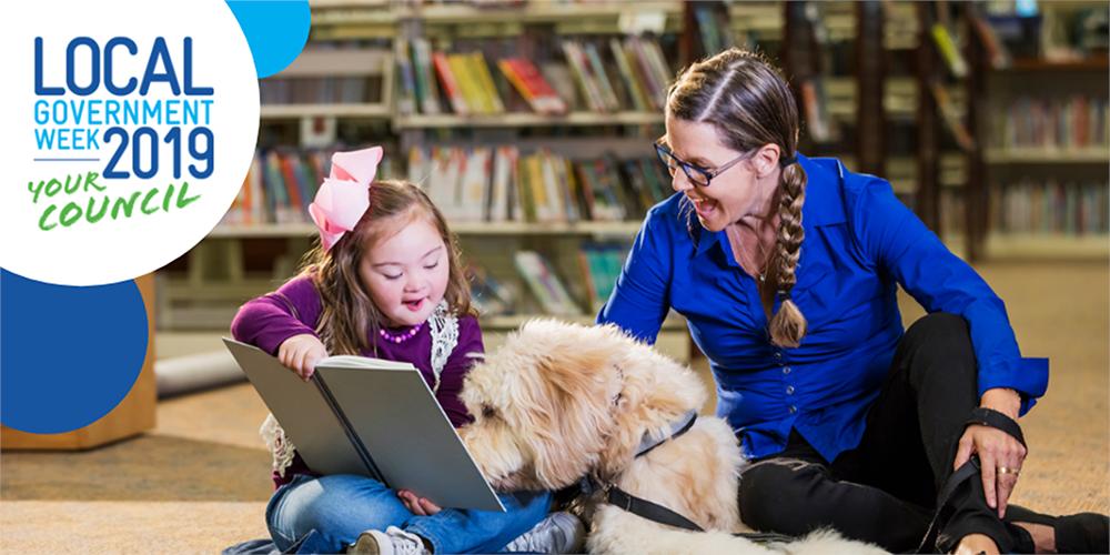 LGNSW's tweet photo. #DidYouKnow? NSW has 450 council-run libraries that attract more than 34.8 million visits each year.
#LGWeek2019 #YourCouncil #localgovnsw #localgov https://t.co/D3HLYzSP9I