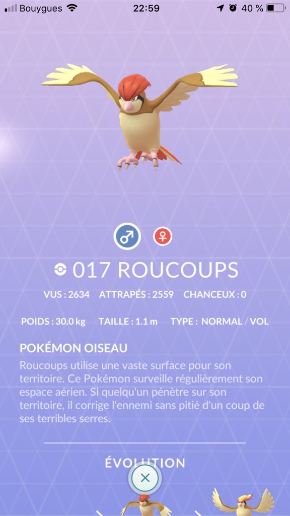 GoMikeLVL40's tweet photo. J’adore les bonbons Roucool 😂
10.450 Bonbons
5537 Roucool attrapés
2559 Roucoups attrapés
#PokemonGO #Roucool #Bonbons https://t.co/faiWWqET7t
