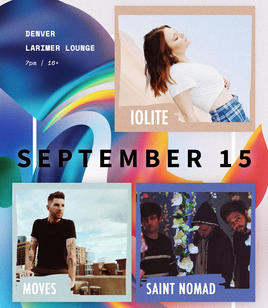 SWEET HOME COLORADO!
Get ready to party on September 15th! 
Stoked to be headlining this night with some of my favorite people 🖤 
This venue isn’t very big so get your tickets now! bit.ly/iolite-den
