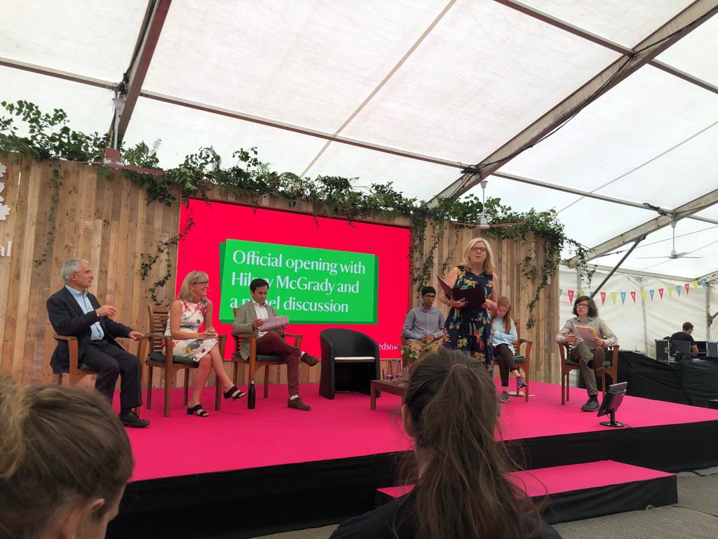 Had an amazing day today @Countryfilelive discussing a number of key environmental issues w @NaturalistDara & @BellaLack, with young people at the forefront of all of this. It was great to have a voice & share ideas with people that can really help us shape the future for nature