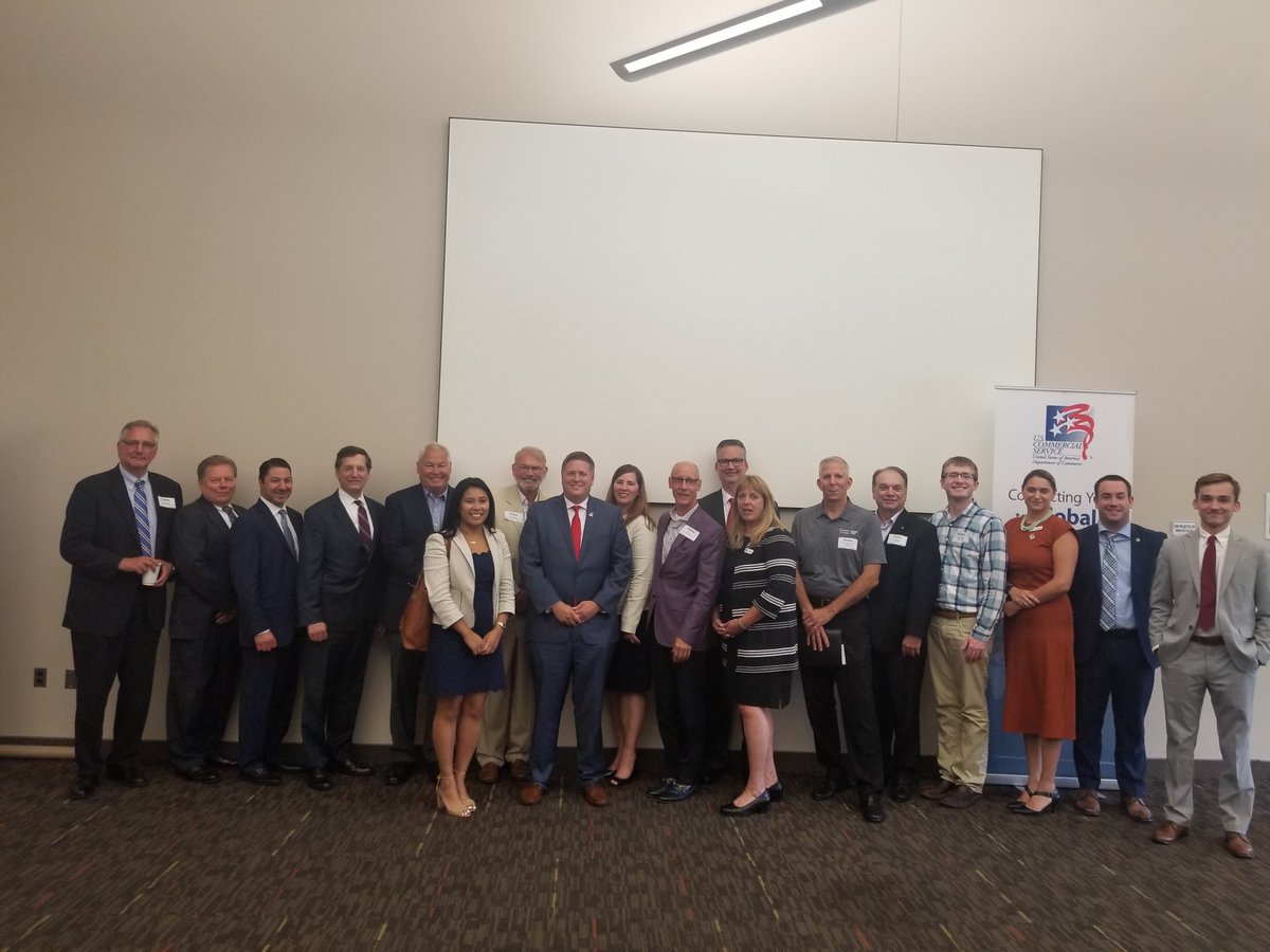 TradeGov's tweet photo. Thank you to the leadership at @Vitamix for hosting the Northern @ohio_dec roundtable with @tradegov DAS Ian Steff! https://t.co/K5oM8K5EEK