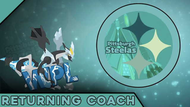 WPLOfficial's tweet photo. Our next coach has won 10 draft league titles, he's so good, it's @typhlosion37 and his Pittsburgh Steelas ! https://t.co/wkKzwrodyq