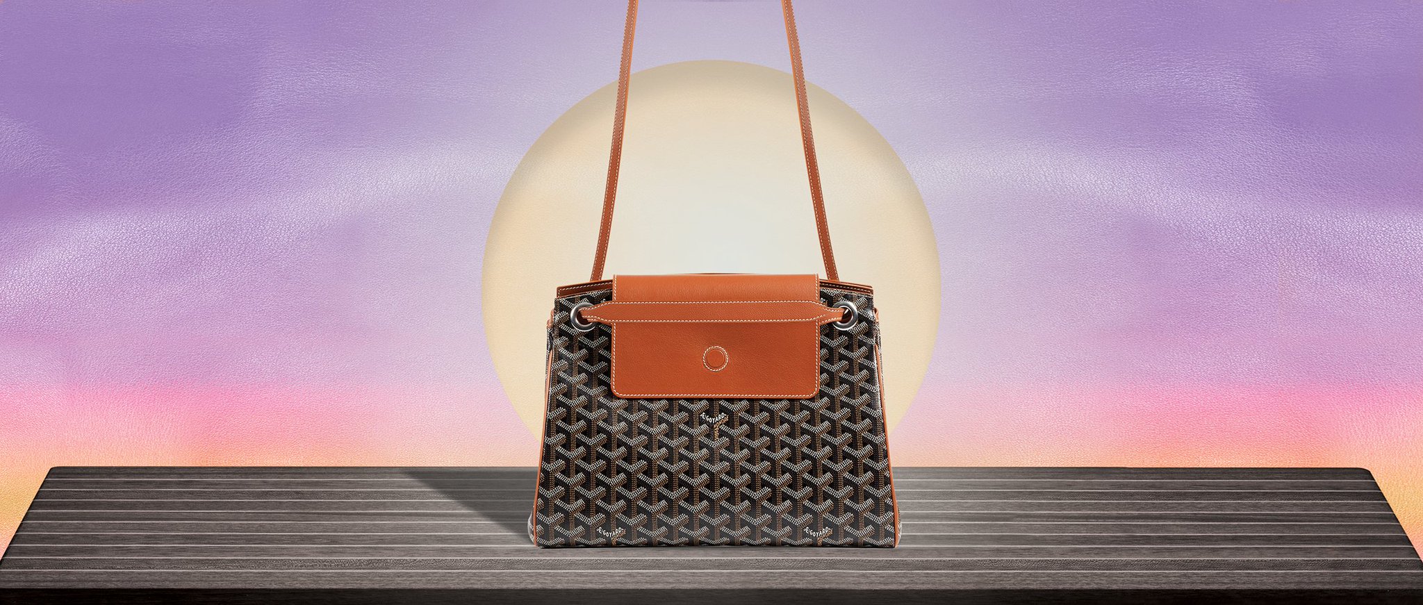 The Rouette Soft Bag / Le Sac Souple Rouette  *Introducing the Rouette  soft bag. The new instant classic by Goyard is an amazing shapeshifter with  almost as many ways to wear