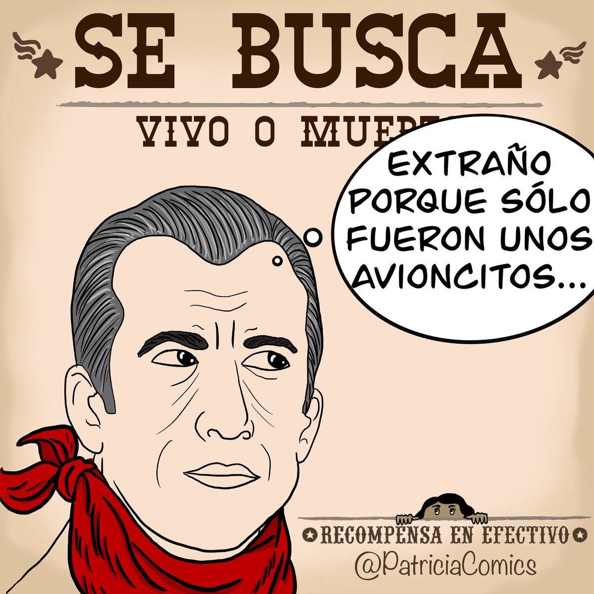 Se busca

Orden de captura contra Tareck El Aissami, ministro de industrias... 
Evidentemente, es una supuesta ‘agresión imperialista’... y respondió cómo Los hijos de Chávez con la fuerza de Caroní... indetenibles, leales y bla bla bla...
#tarekelaissami #31julio <a href="/CaricaturasVe/">CaricaturasVE</a>