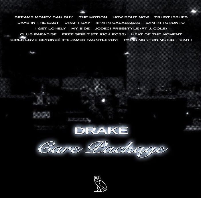 DailyRapFacts's tweet image. Drake is dropping a care package of singles on all streaming platforms tonight at MIDNIGHT 👀