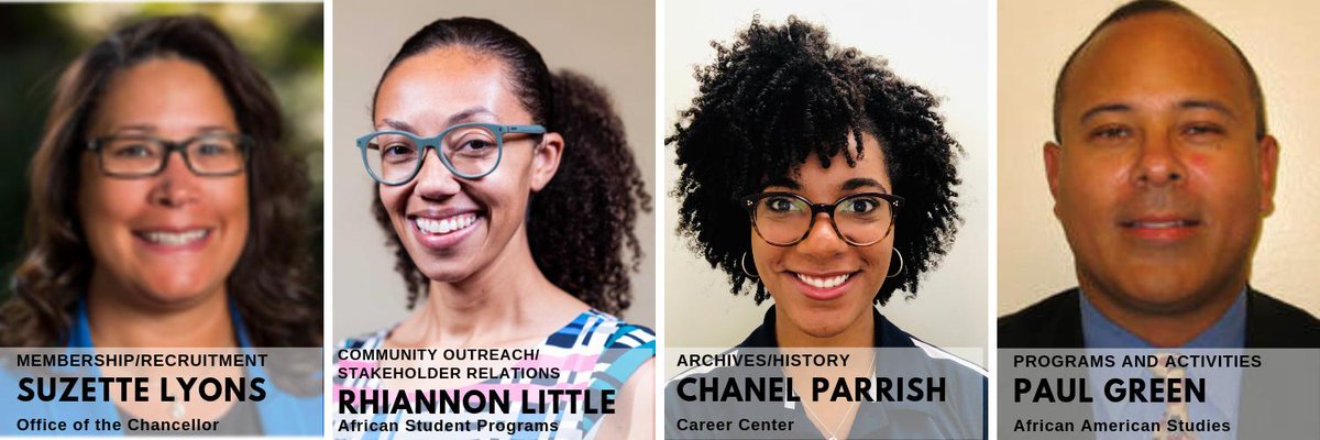 Meet the UCR Black Faculty and Staff Association Executive Committee (Part 2 of 2) 👏🏽👏🏽👏🏽