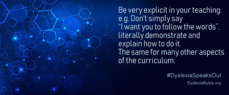 Following the inspirational quotes from an #AutisticSpeaker in one of my workshops, I've collected similar from #DyslexicLearners. Expected or otherwise, let's value what they say. Here's the first. #dyslexia #neurodiversity #learning #DyslexiaSpeaksOut