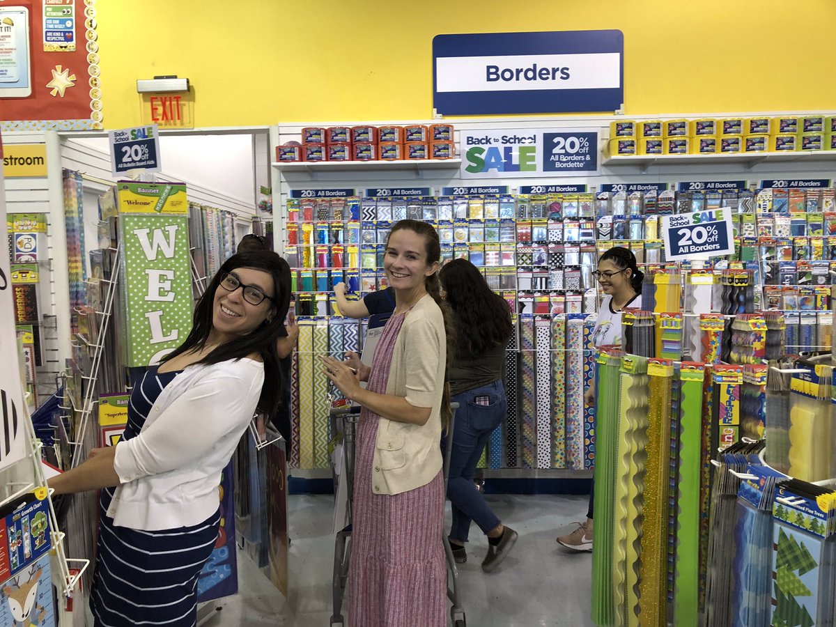 PinecrestHrzn's tweet photo. We love taking our teachers on a shopping spree at the beginning of the year. It’s so much fun watching how excited our teachers are to prepare their classrooms! #PANH #teachers #education https://t.co/te2oMJp3RU