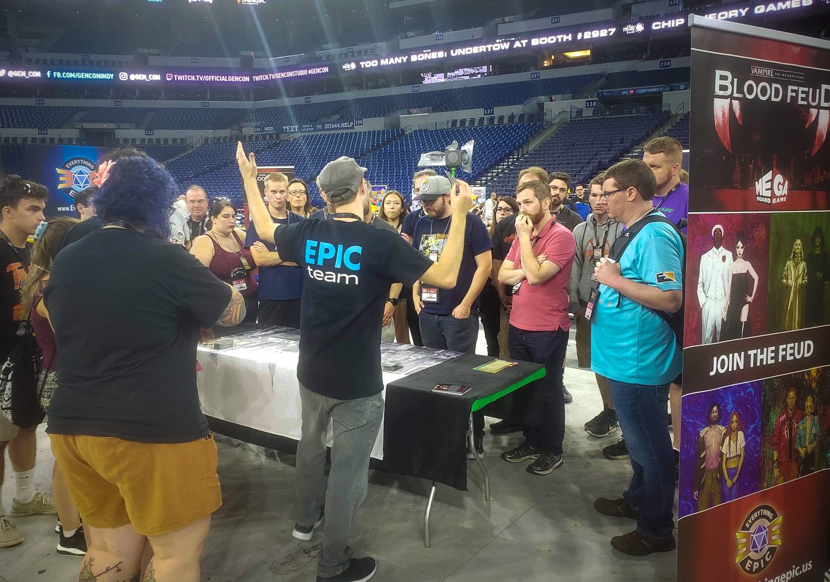 Resultado de imagem para blood feud gencon instagram