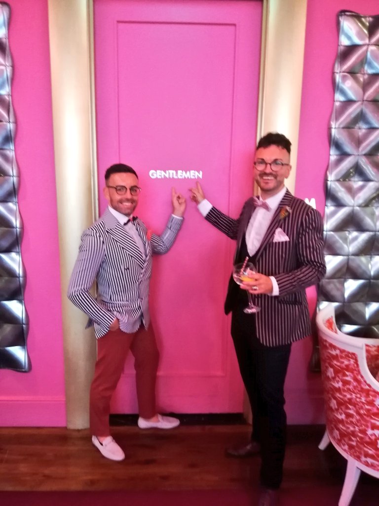 ThegHotel's tweet photo. Just some of the #gDapperGents at the g this evening! 

The men in attendance were in a league of their own, colour to cut, every detail was attended to! This was a very tough choice for our guest judge Pauric from @Hanleyie!

#LadiesDayAtTheg #gDapperGent #ThegHotel #GalwayRaces https://t.co/lDYdj5DuDt